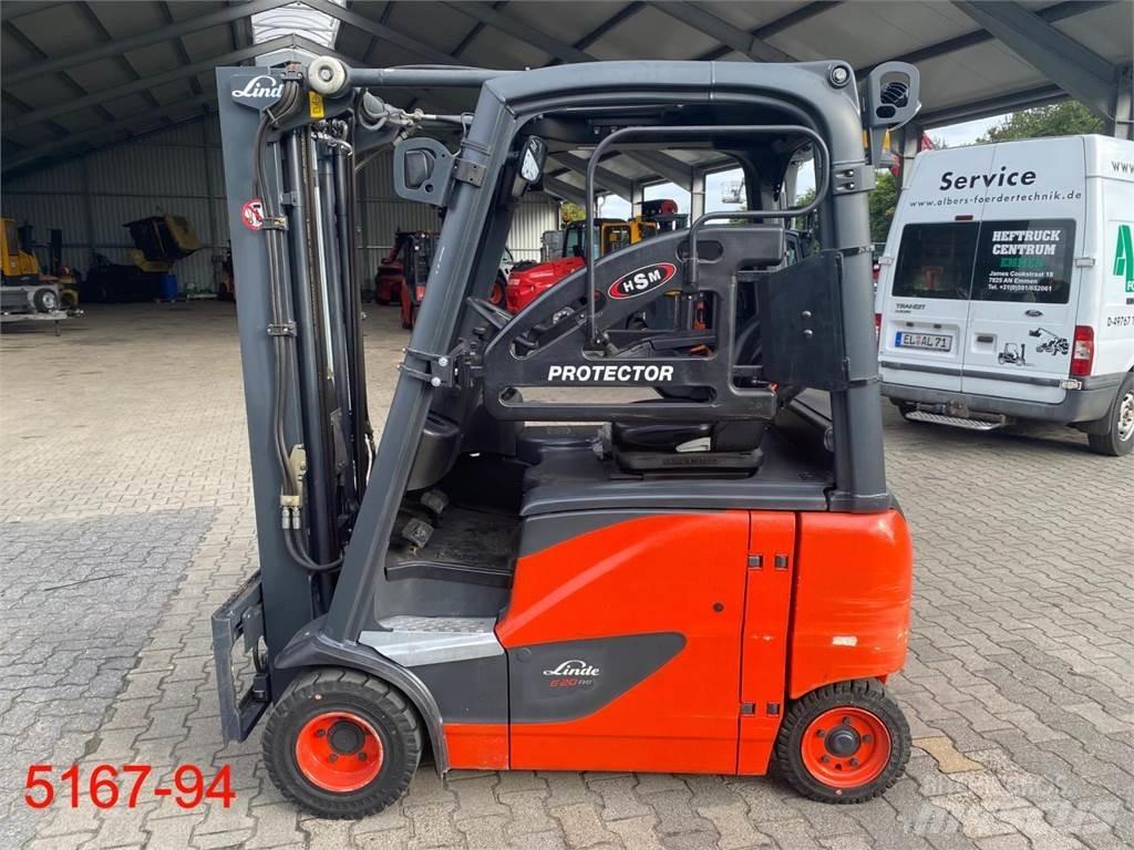 Linde E 20 PH 02 Elektriniai šakiniai krautuvai