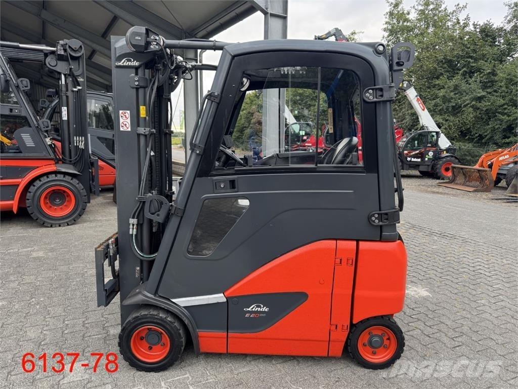 Linde E 20 PH -02 Elektriniai šakiniai krautuvai
