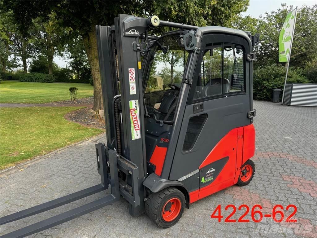 Linde E 20 PH 02 EVO Elektriniai šakiniai krautuvai