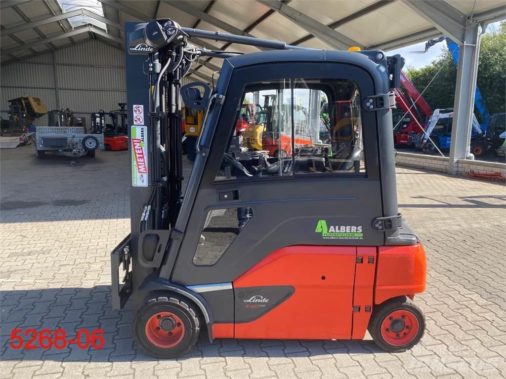 Linde E 20 PL EVO Elektriniai šakiniai krautuvai