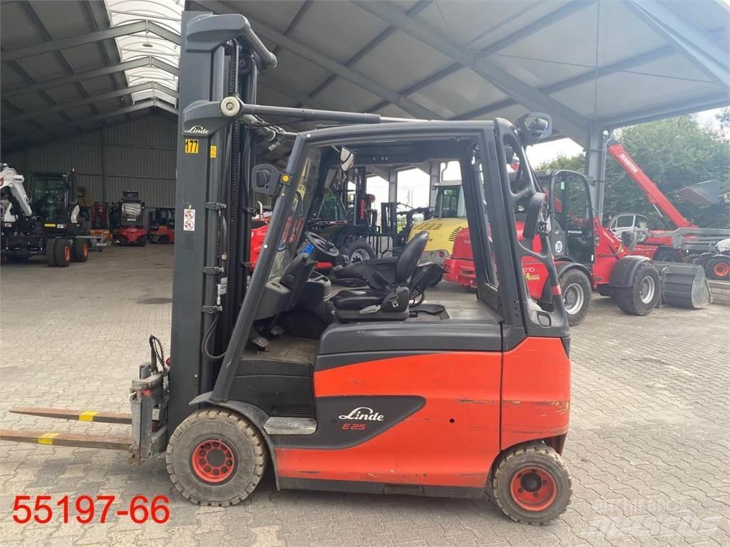 Linde E 25 HL - 01 600 Elektriniai šakiniai krautuvai