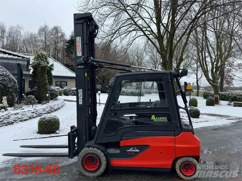 Linde E 35 L 01 Elektriniai šakiniai krautuvai
