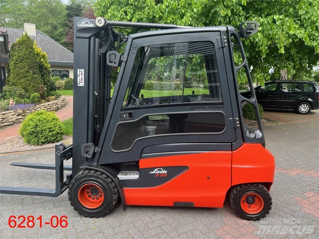 Linde E 35 L 01 Elektriniai šakiniai krautuvai