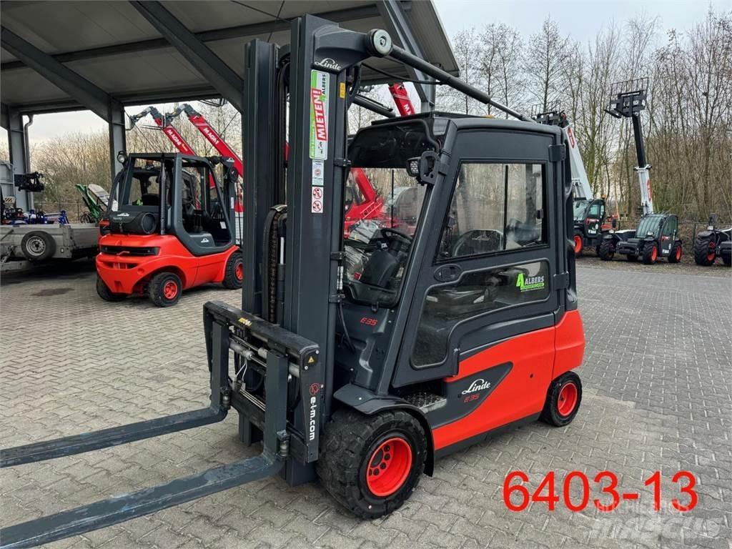 Linde E 35 L 01 Elektriniai šakiniai krautuvai