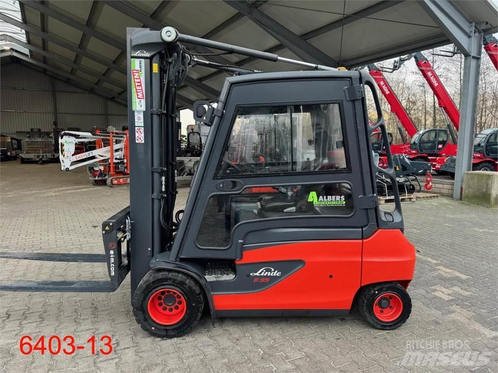 Linde E 35 L 01 Elektriniai šakiniai krautuvai