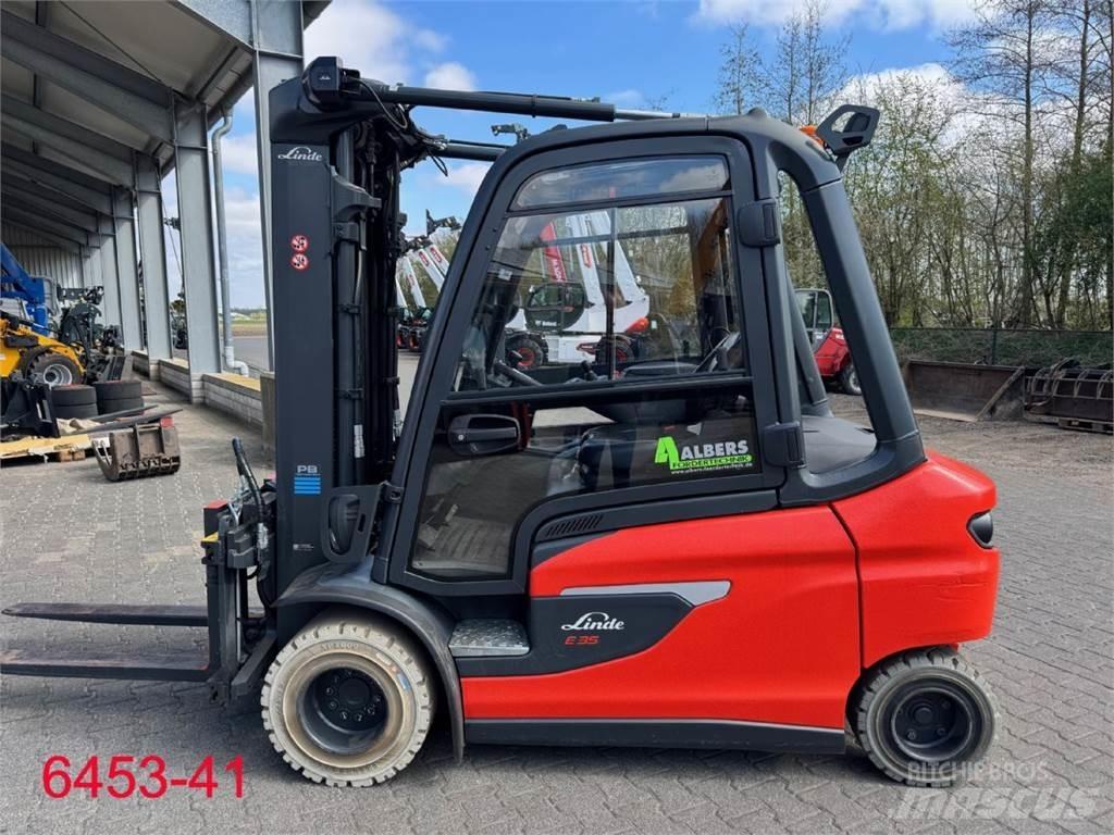 Linde E 35 L 01 Elektriniai šakiniai krautuvai