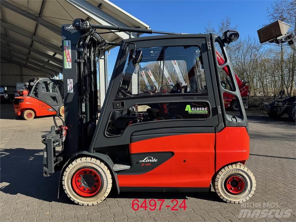 Linde E 45 HL 600 Elektriniai šakiniai krautuvai
