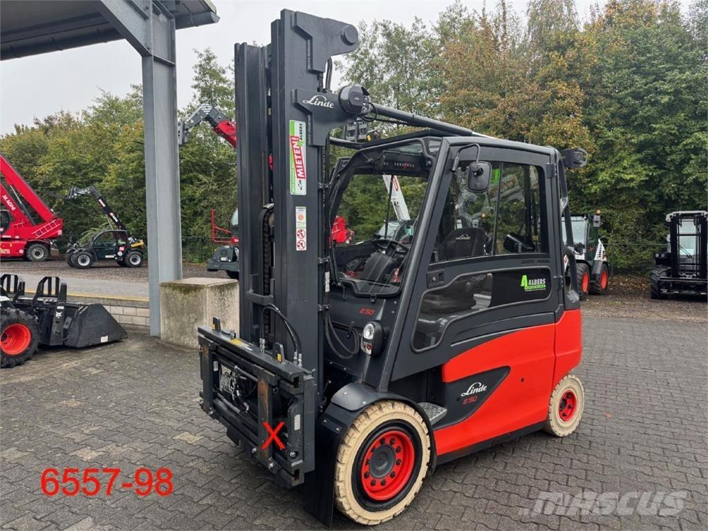 Linde E 50 HL 01 600 Elektriniai šakiniai krautuvai