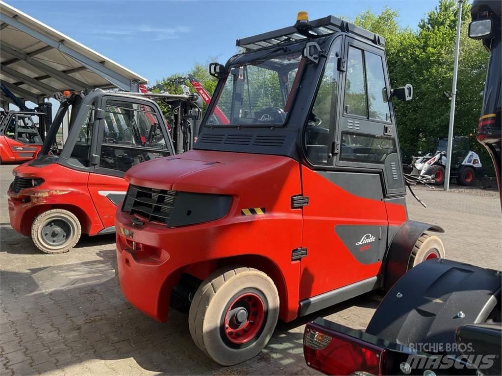 Linde E 80 - 01 / 900 Elektriniai šakiniai krautuvai