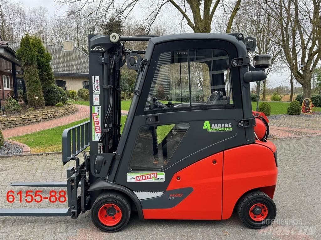 Linde H 20 T 01 LPG (dujiniai) krautuvai