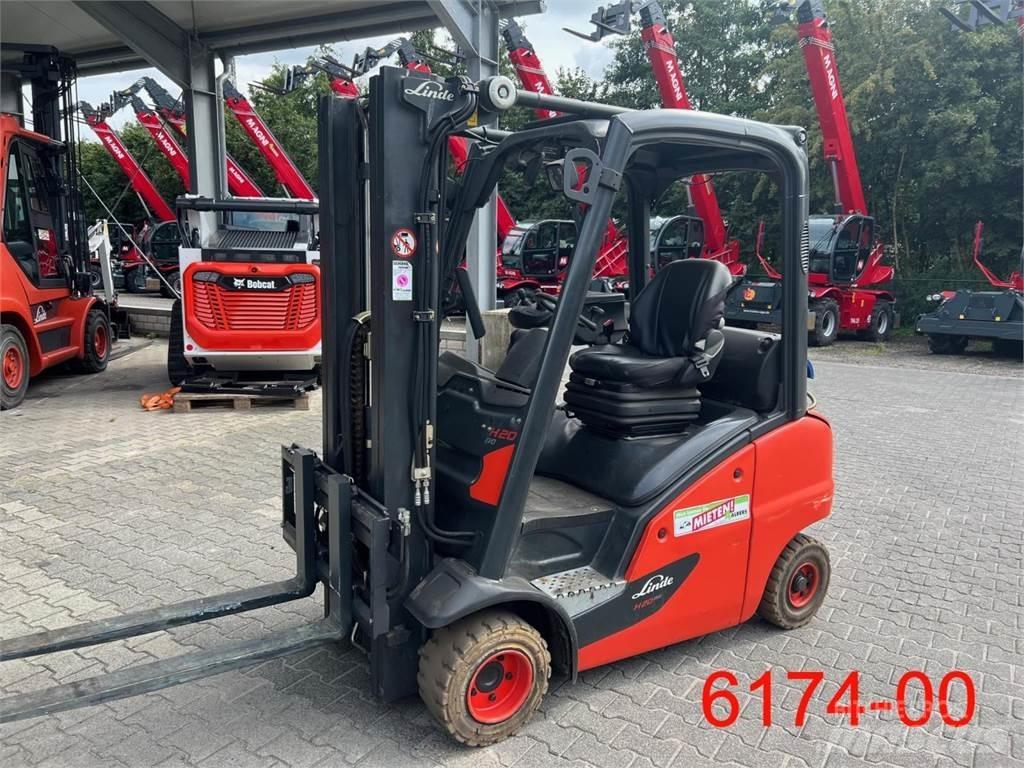 Linde H 20 T EVO LPG (dujiniai) krautuvai