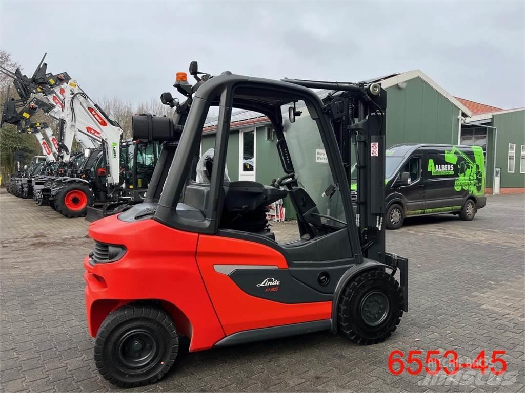 Linde H 35 D 01 Dyzeliniai krautuvai