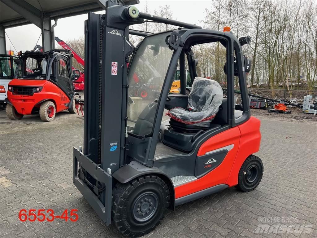 Linde H 35 D 01 Dyzeliniai krautuvai