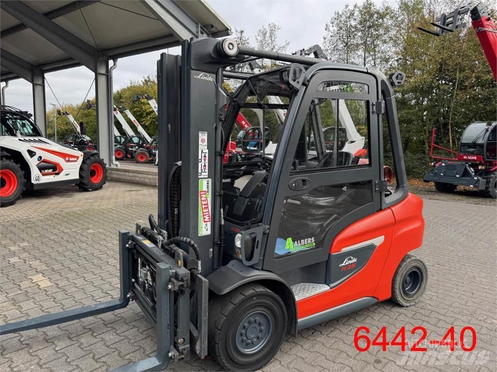 Linde H 35 T 01 LPG (dujiniai) krautuvai