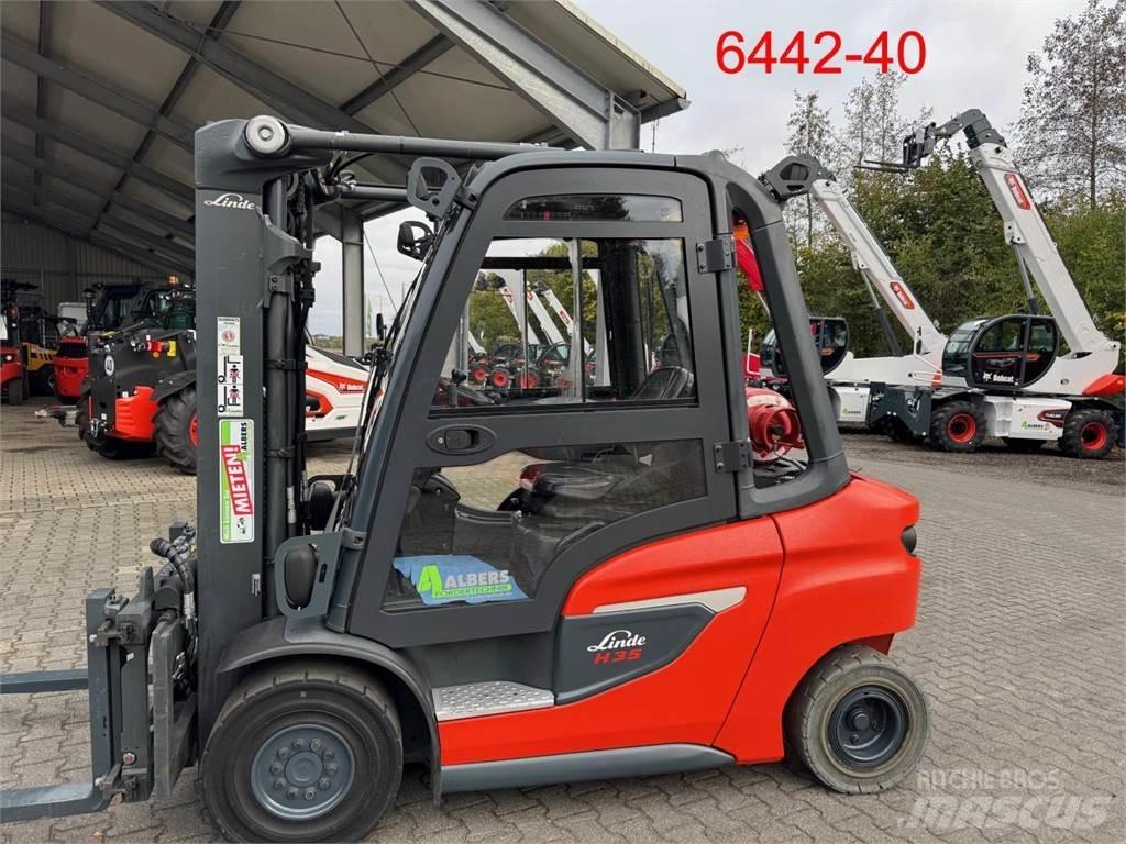 Linde H 35 T 01 LPG (dujiniai) krautuvai