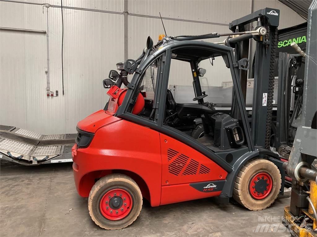Linde H 45 T 02 LPG (dujiniai) krautuvai