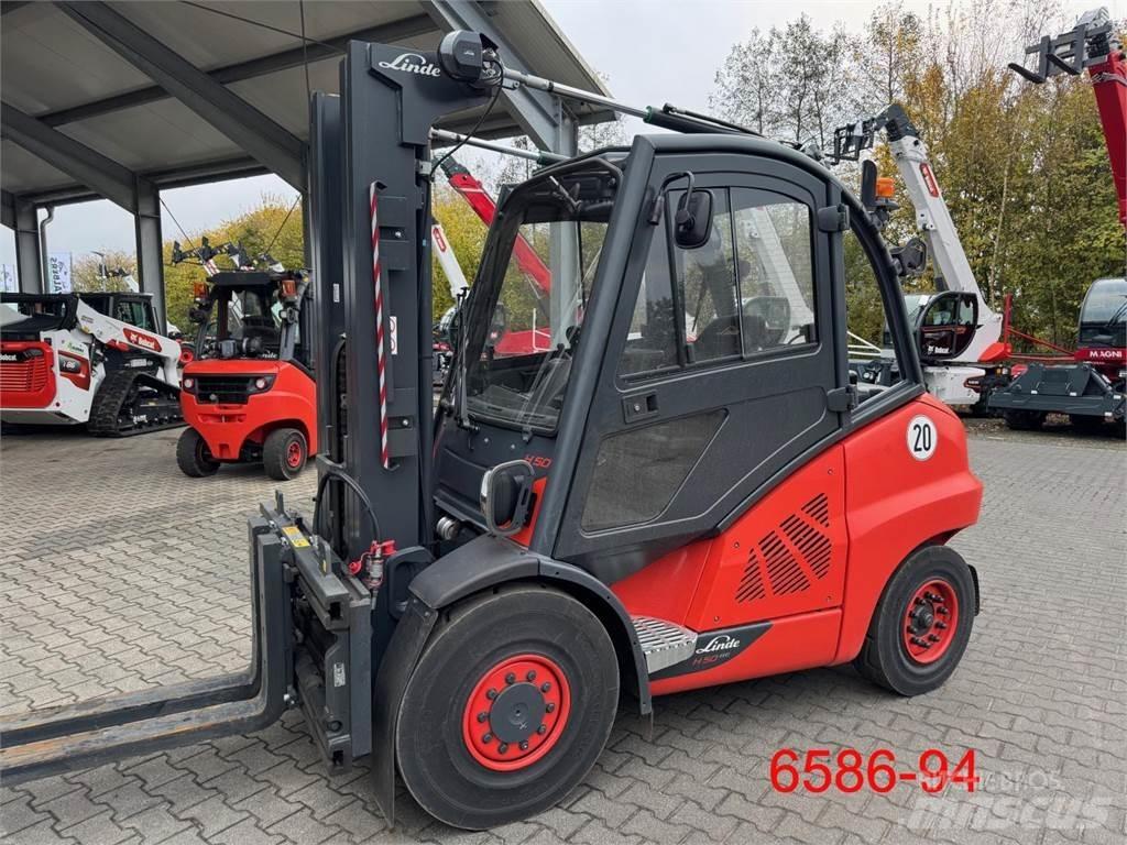 Linde H 50 D - 02 / 600 Dyzeliniai krautuvai