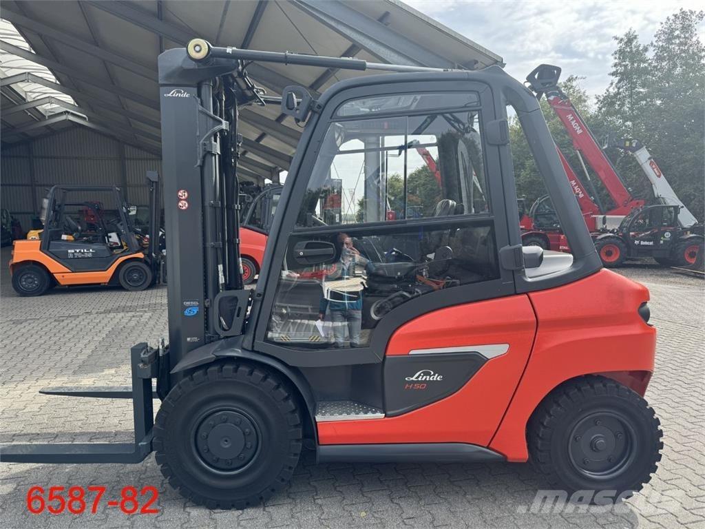 Linde H 50 D (1204) Dyzeliniai krautuvai