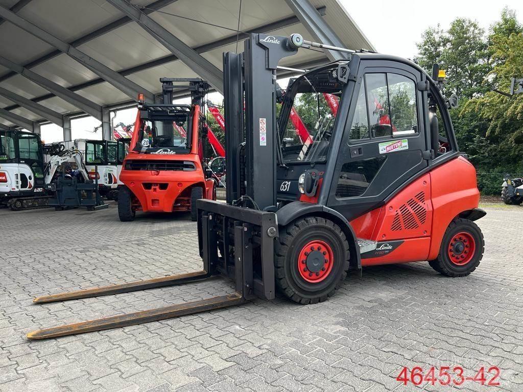 Linde H 50 T 02 EVO LPG (dujiniai) krautuvai