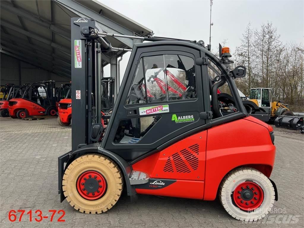 Linde H 50 T - 02 EVO LPG (dujiniai) krautuvai