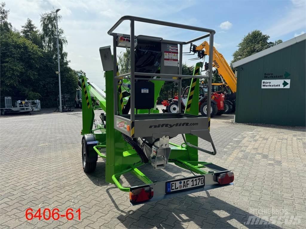 Niftylift 170 TE Ant priekabų montuojamos kėlimo platformos