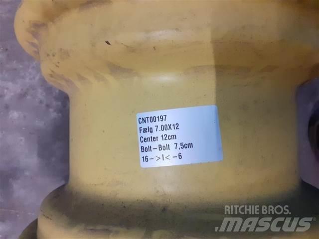  12'' 7.00x12 Padangos, ratai ir ratlankiai
