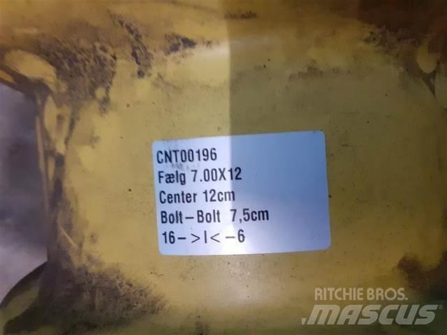 12'' 7.00x12 Padangos, ratai ir ratlankiai