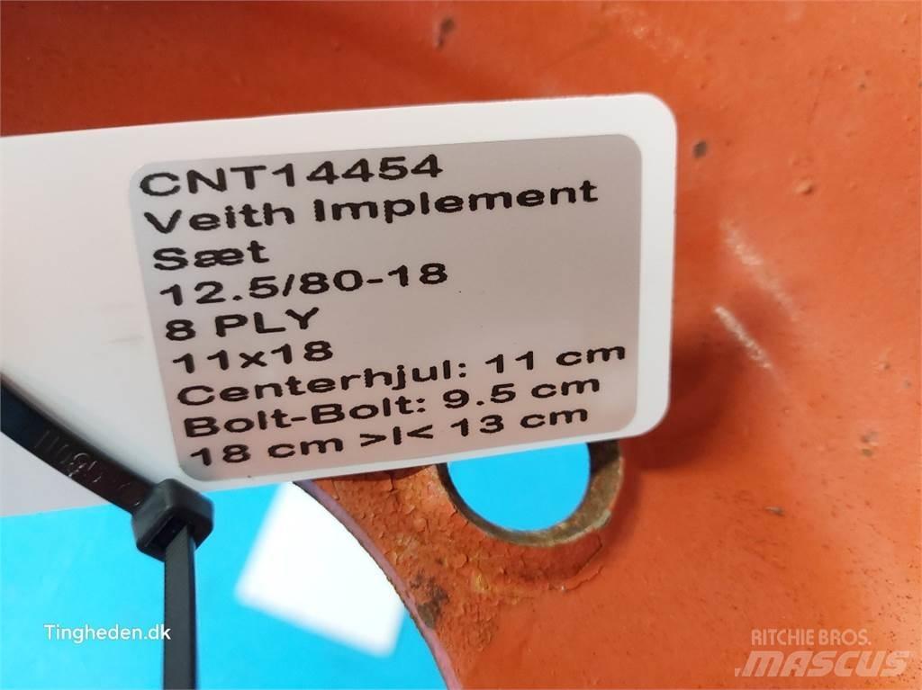  18 12.5/80-18 Padangos, ratai ir ratlankiai
