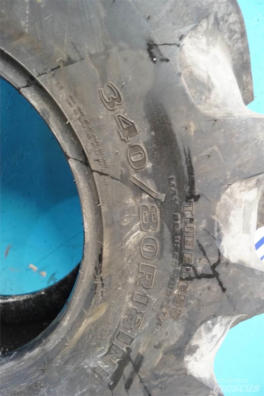  18 340/80R18 Padangos, ratai ir ratlankiai