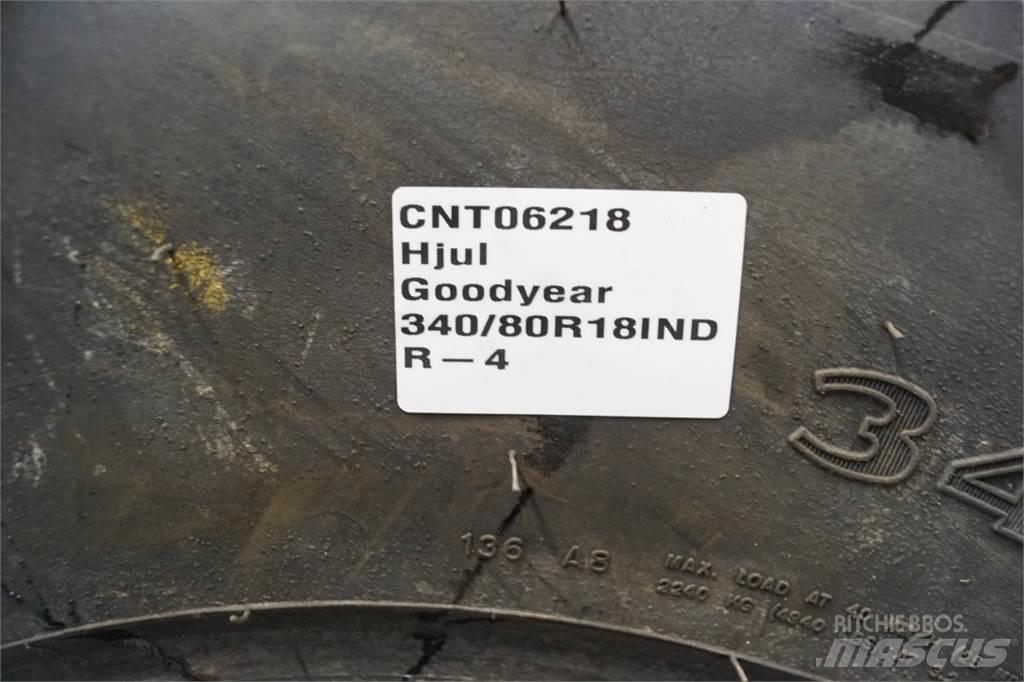  18 340/80R18 Padangos, ratai ir ratlankiai