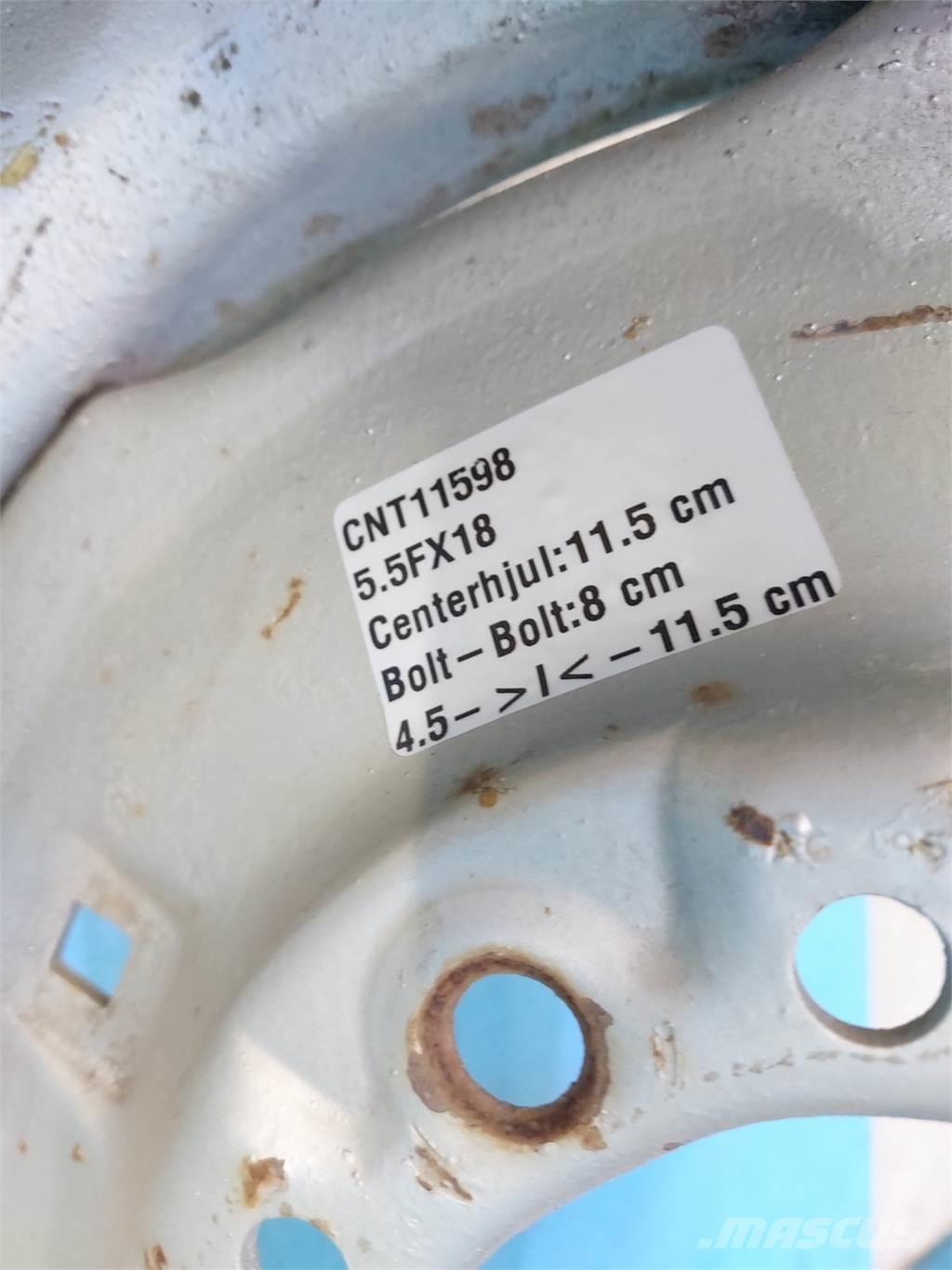  18 5.5FX18 Padangos, ratai ir ratlankiai