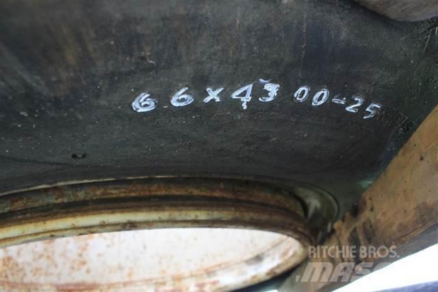  25 66X43.00-25 Padangos, ratai ir ratlankiai