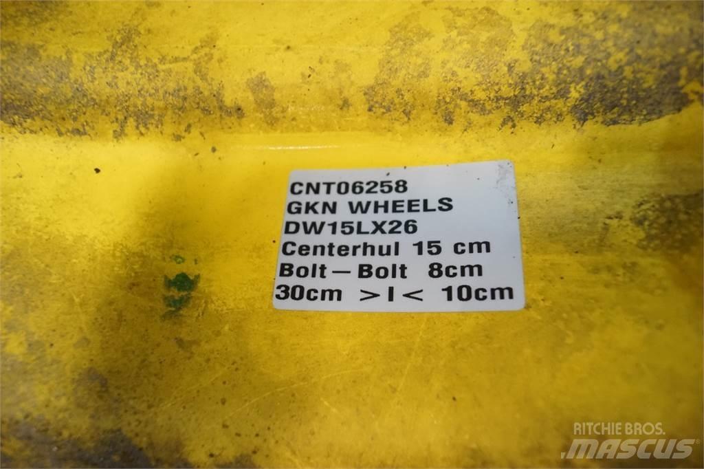  26 DW15LX26 Padangos, ratai ir ratlankiai