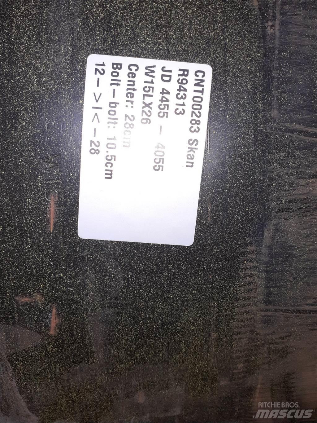  26 W15LX26 Padangos, ratai ir ratlankiai