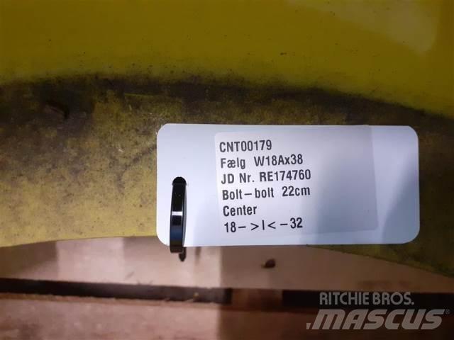  38 W18AX38 Padangos, ratai ir ratlankiai