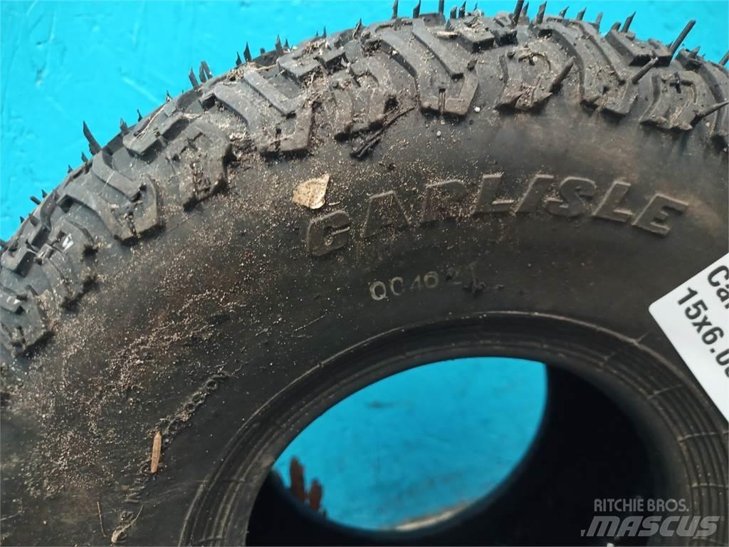  6 15x6.00-6 Padangos, ratai ir ratlankiai