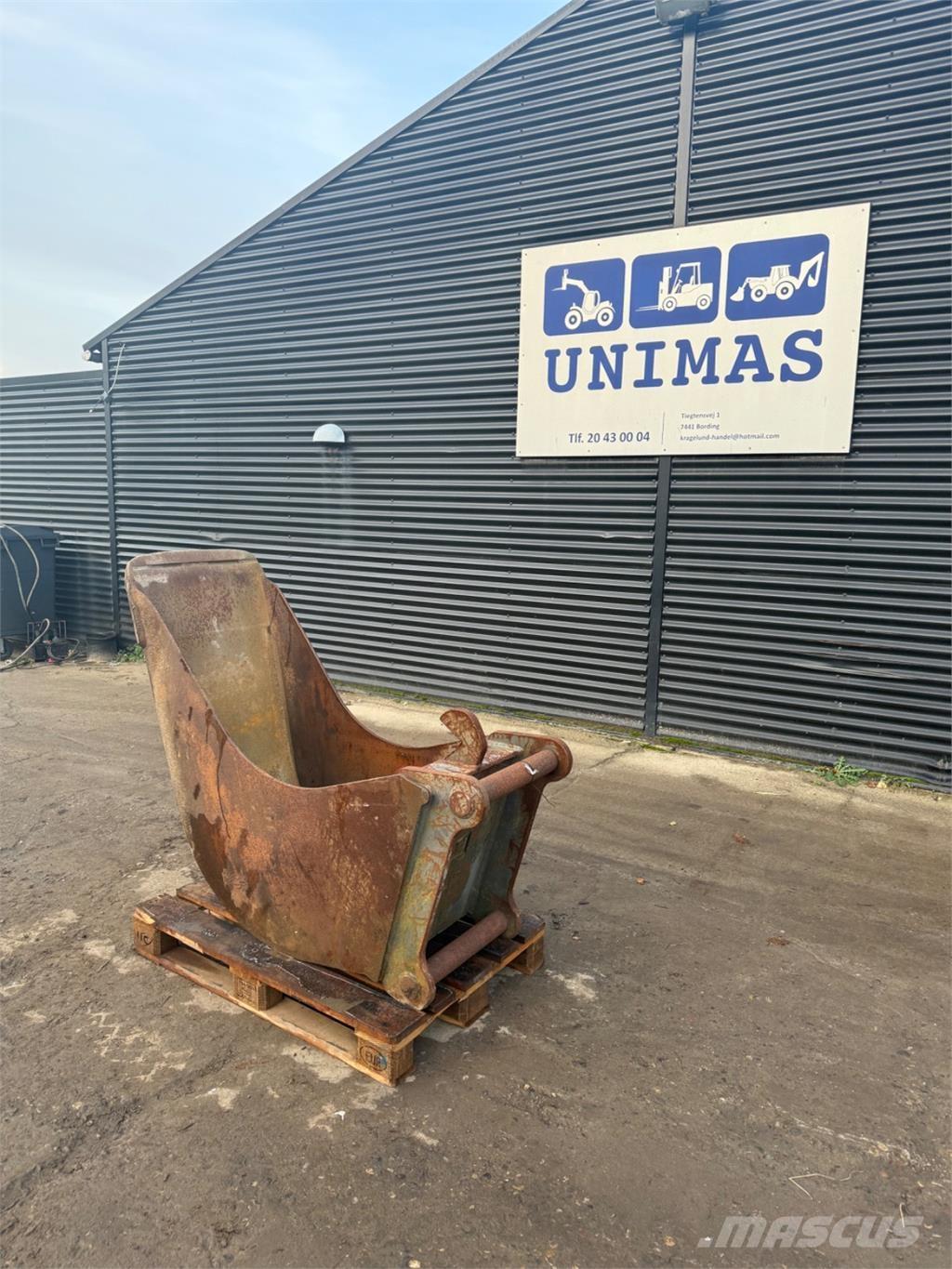  600mm Graveskovl Kaušai