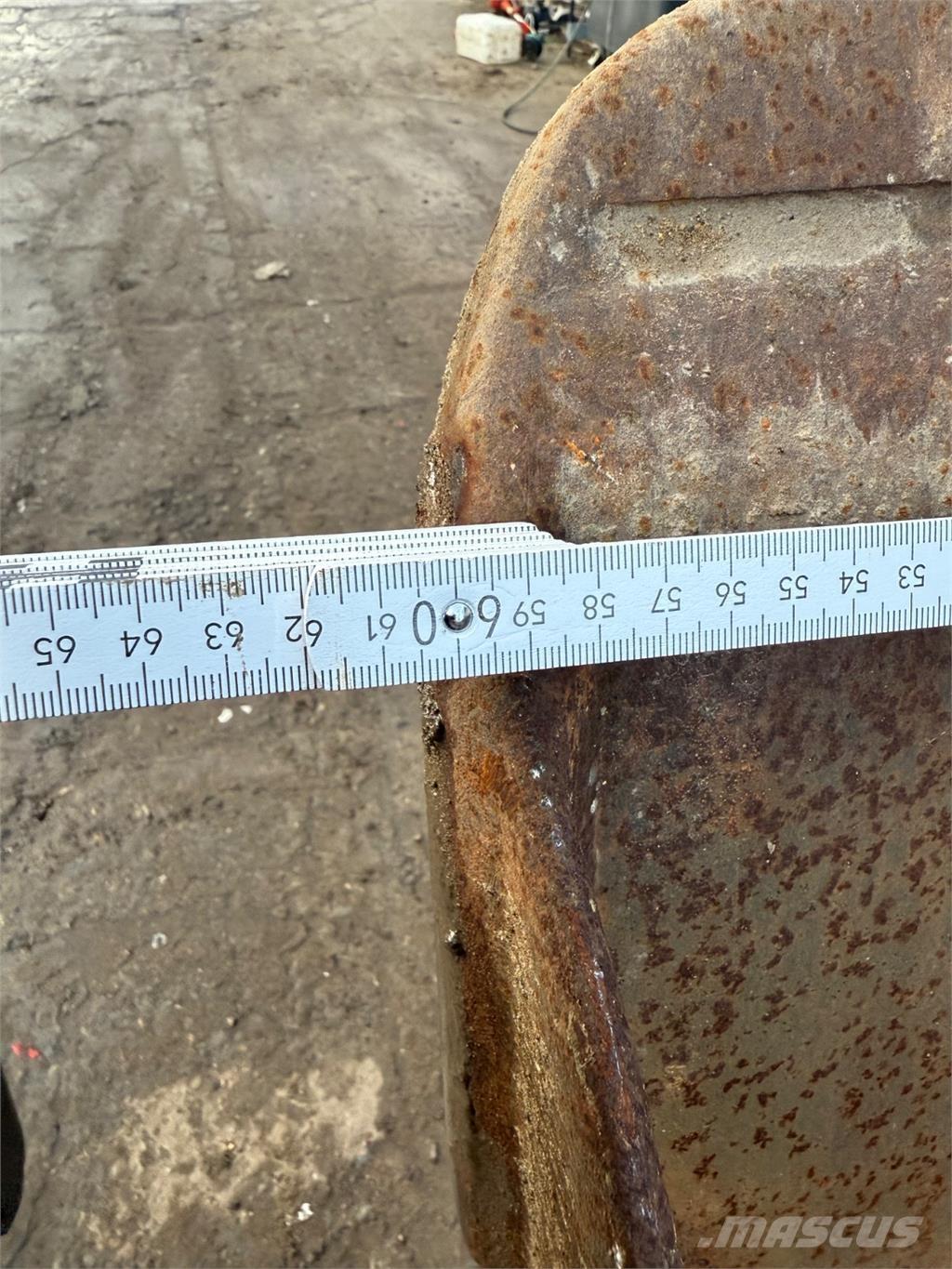  600mm Graveskovl Kaušai