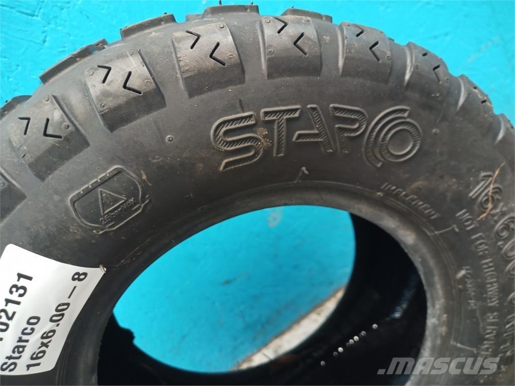  8 16x6.00-8 Padangos, ratai ir ratlankiai