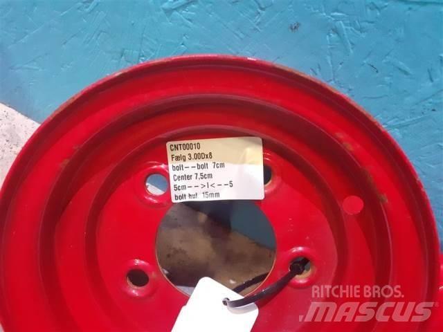  8 3.00Dx8 Padangos, ratai ir ratlankiai