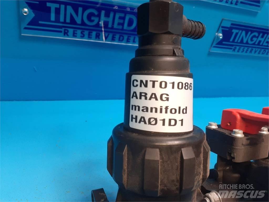  ARAG Manifold Įmontuoti purkštuvai