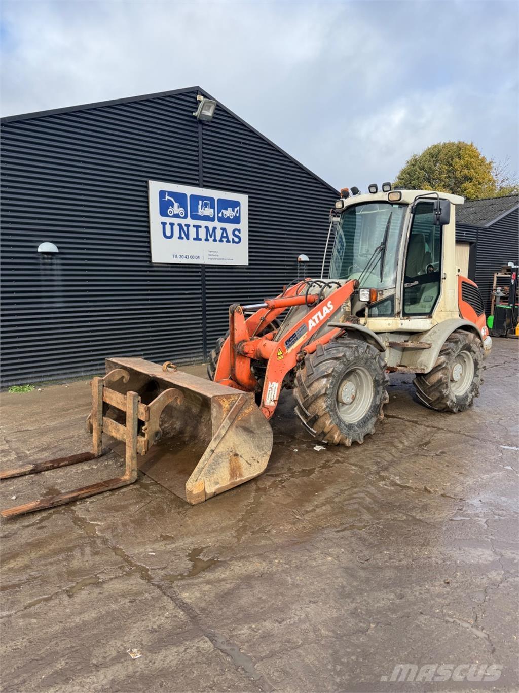 Atlas 65 Naudoti ratiniai krautuvai