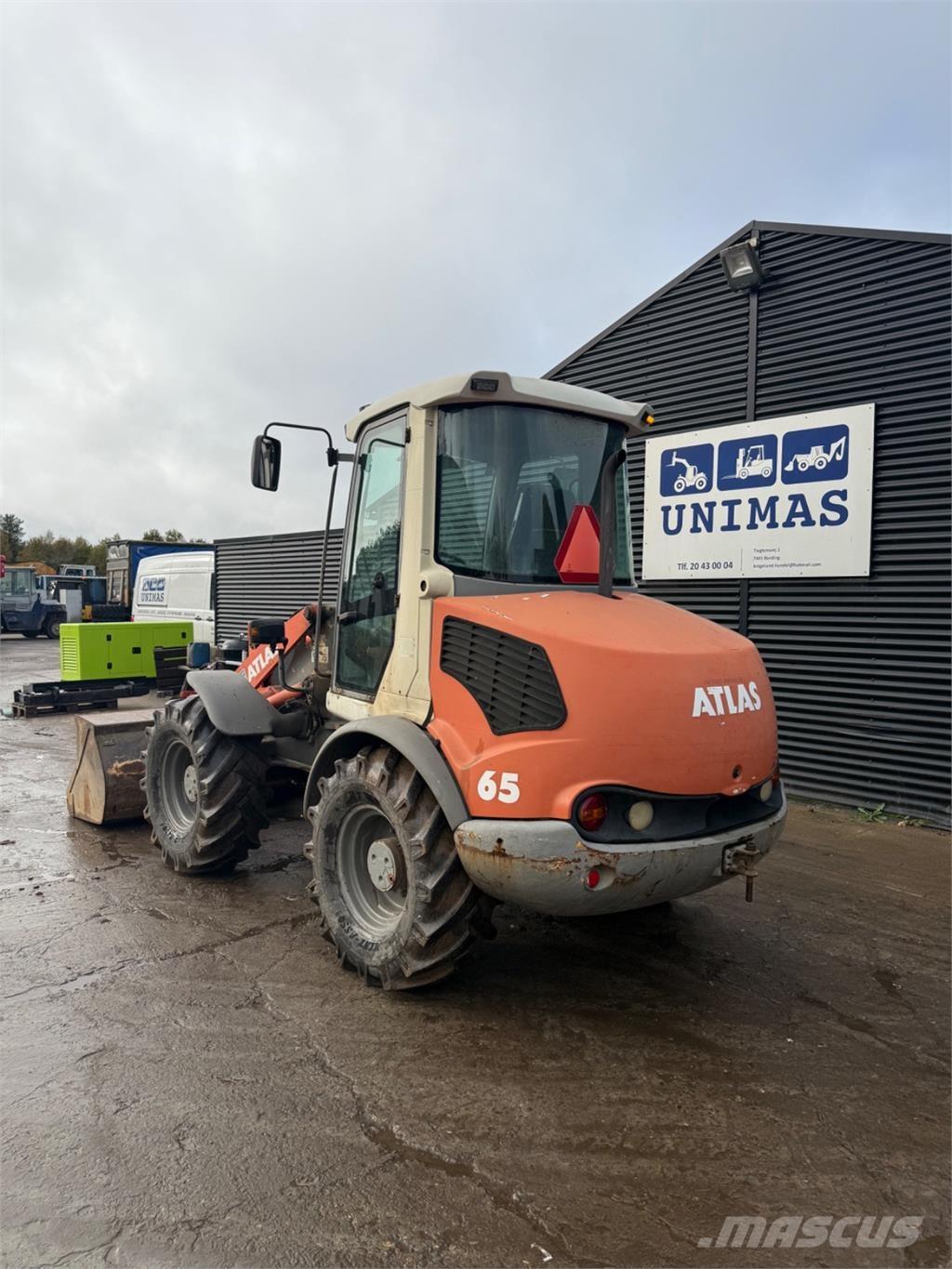 Atlas 65 Naudoti ratiniai krautuvai