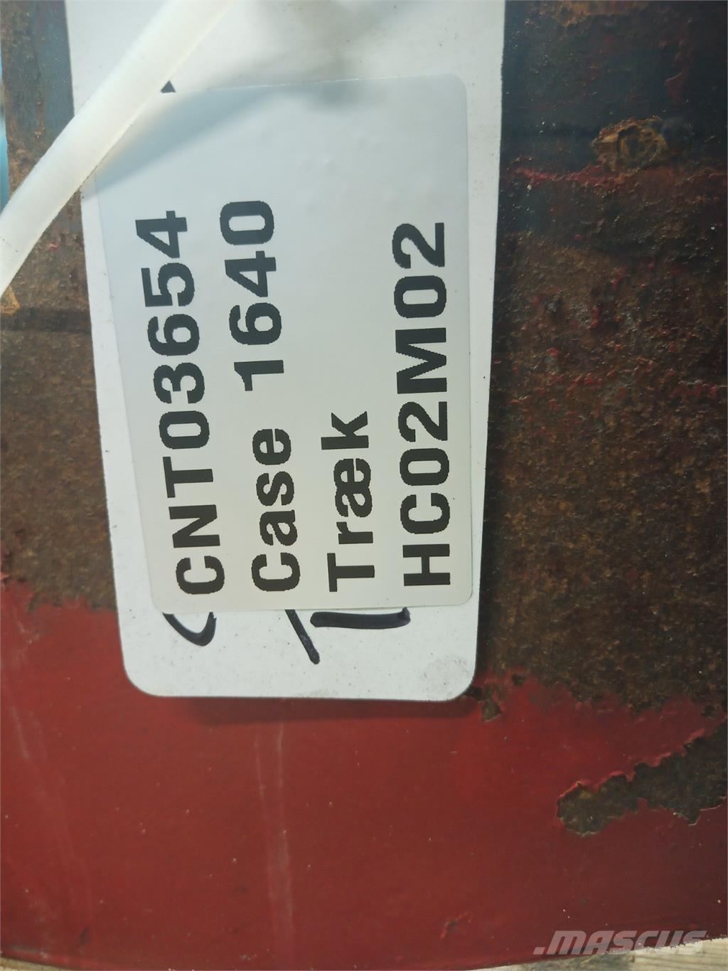 CASE 1640 Derliaus nuėmimo kombainų priedai