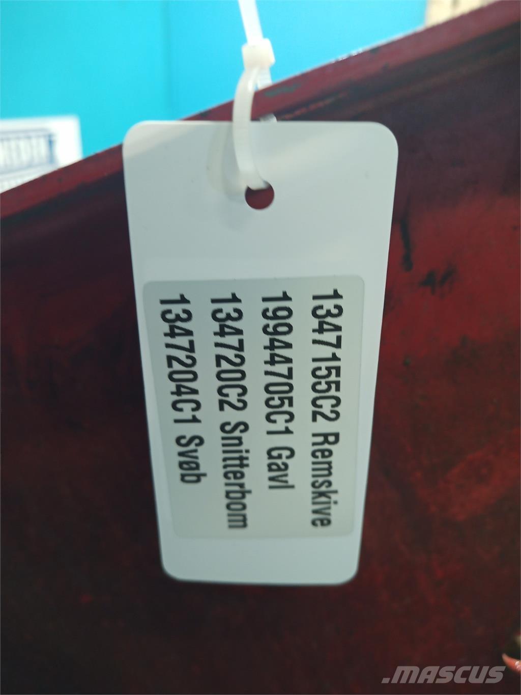 CASE 1640 Derliaus nuėmimo kombainų priedai