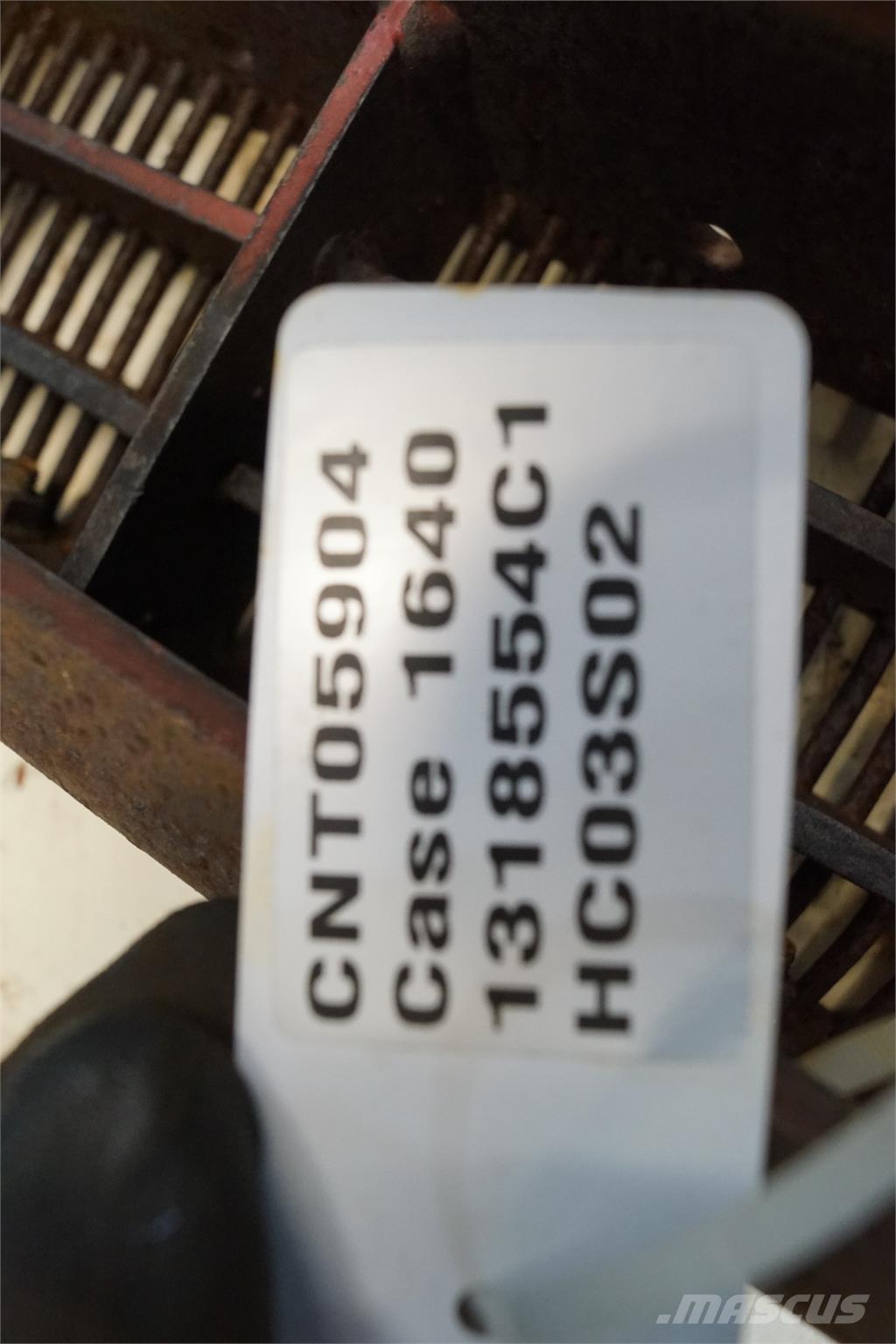 CASE 1640 Derliaus nuėmimo kombainų priedai