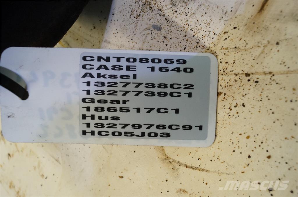 CASE 1640 Derliaus nuėmimo kombainų priedai