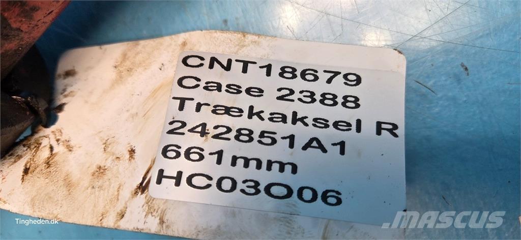 CASE 2388 Derliaus nuėmimo kombainų priedai