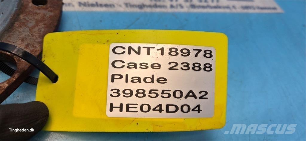 CASE 2388 Derliaus nuėmimo kombainų priedai