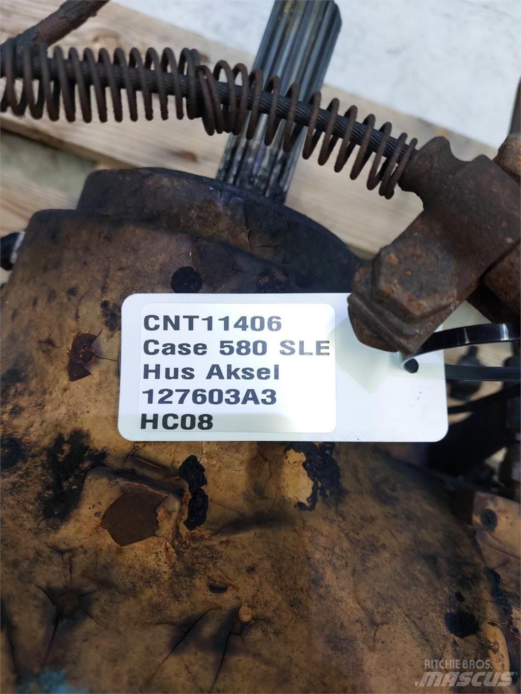 CASE 580 SLE Ašys